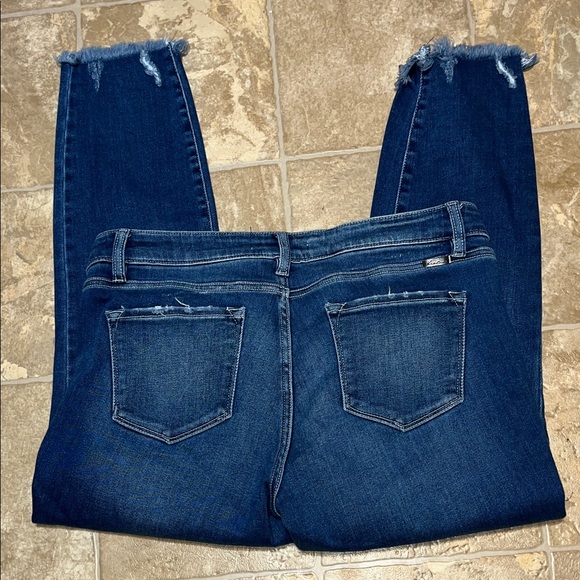 KanCan Dark Blue Ankle Jeans - Picture 8 of 16